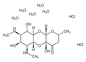 Spectinomycin dihydrochloride 盐酸壮观霉素（NBS2497-5G）